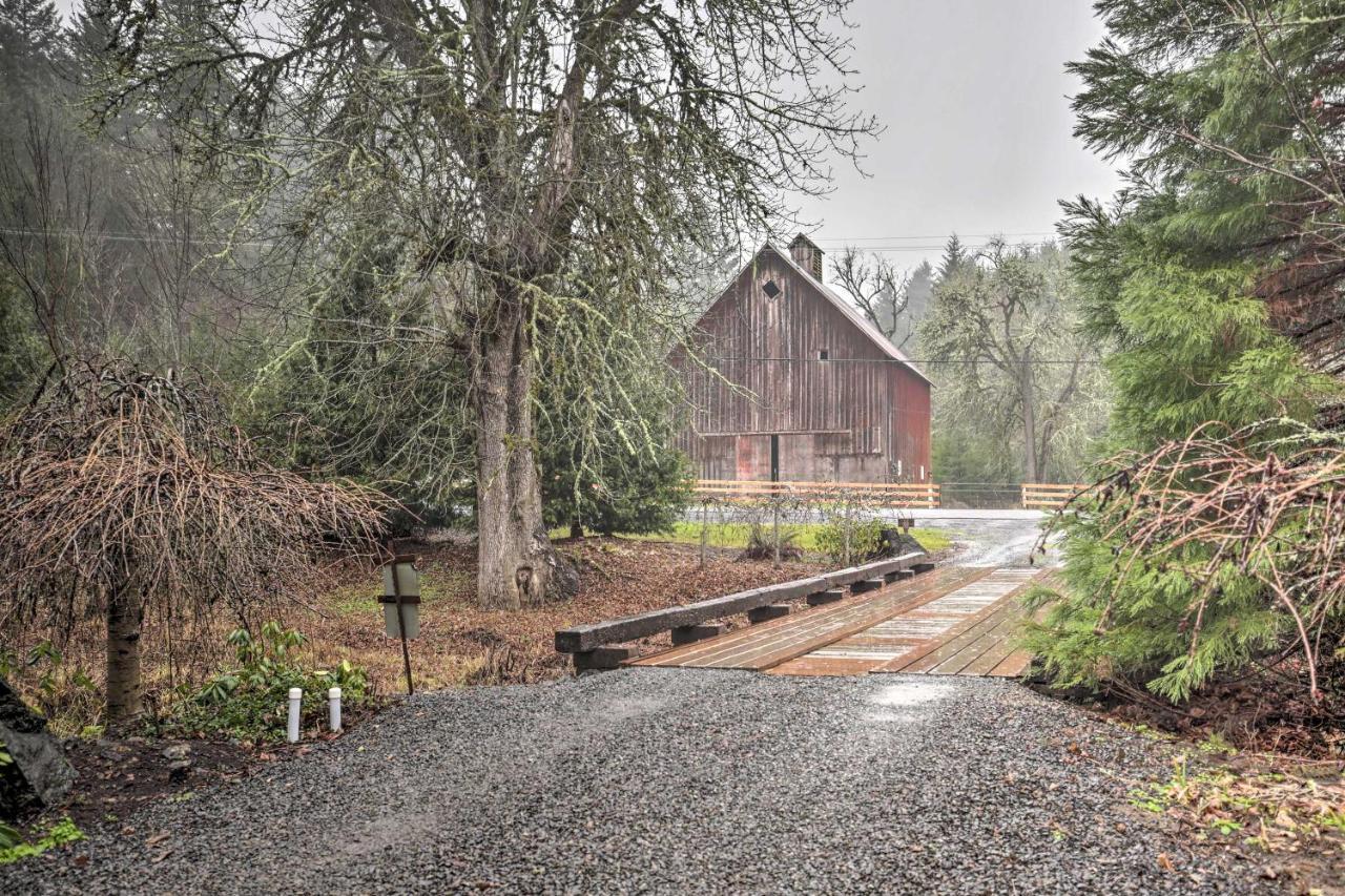 Chic Farmhouse With Creek In Heart Of Wine Country! McMinnville Luaran gambar